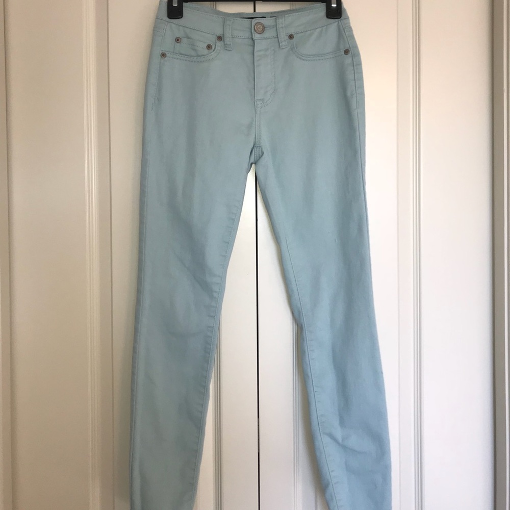 Blue High Waisted Jeans Aeropostale